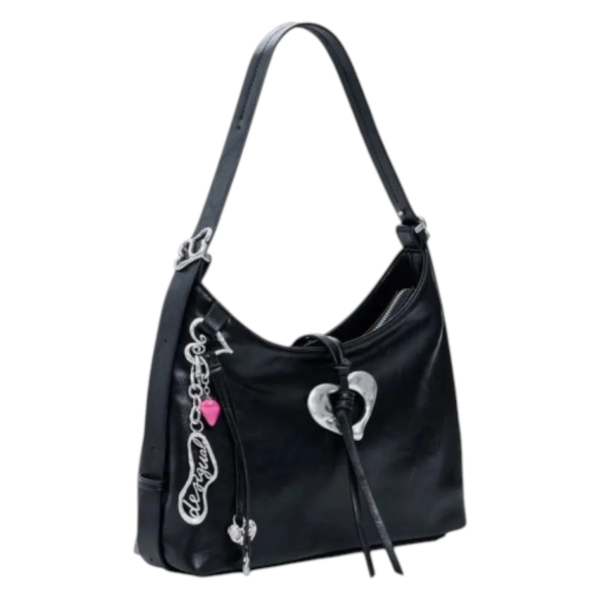 Desigual - Γυναικεία Τσάντα Ώμου Gala Zala 26WAXP32-2000 Μαύρο 26WAXP32-2000
