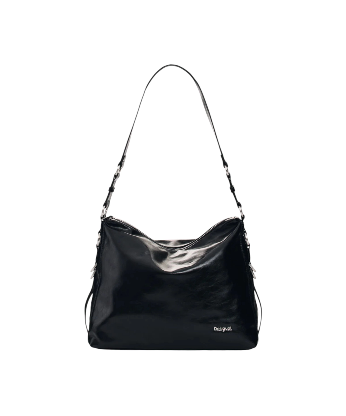 Desigual - Γυναικεία Τσάντα Ώμου Nexus Luma 26WAXP66-2000 Μαύρο
