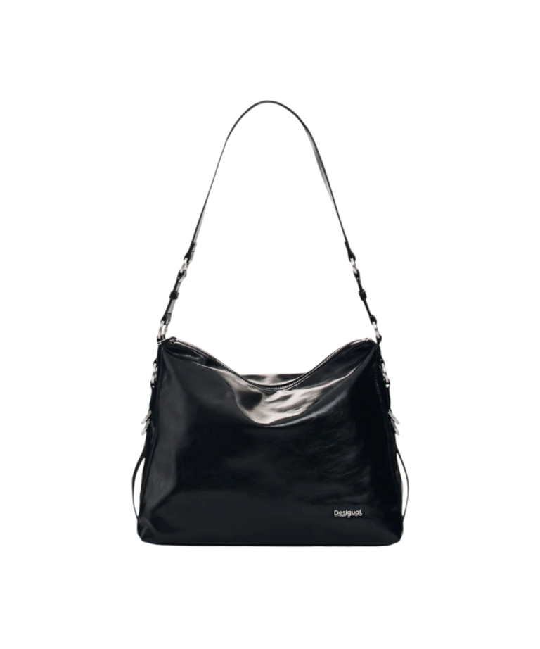 Desigual - Γυναικεία Τσάντα Ώμου Nexus Luma 26WAXP66-2000 Μαύρο
