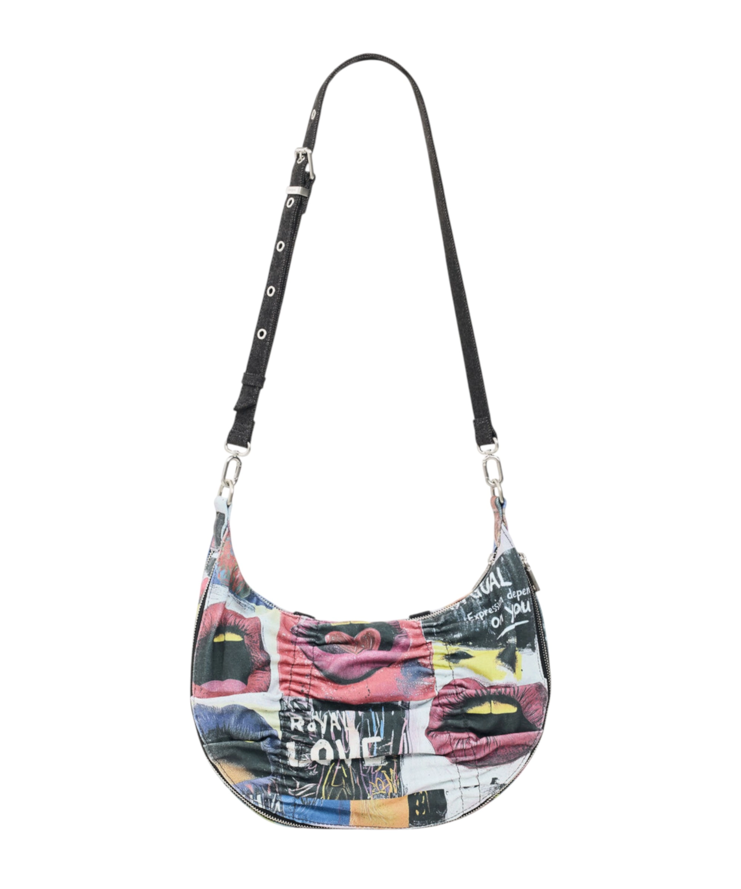 Desigual – Γυναικεία Τσάντα Ώμου Scratched Blue Calgary 26WAXA31-5016 Πολύχρωμο (3) Desigual - Γυναικεία Τσάντα Ώμου Scratched Blue Calgary 26WAXA31-5016 Πολύχρωμο 26WAXA31-5016