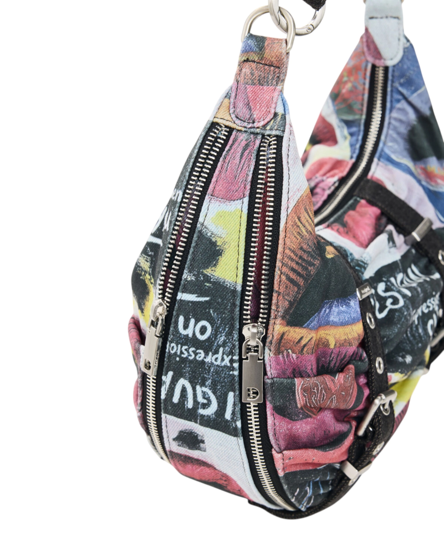 Desigual – Γυναικεία Τσάντα Ώμου Scratched Blue Calgary 26WAXA31-5016 Πολύχρωμο (4) Desigual - Γυναικεία Τσάντα Ώμου Scratched Blue Calgary 26WAXA31-5016 Πολύχρωμο 26WAXA31-5016