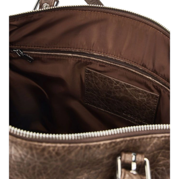 Desigual - Γυναικεία Τσάντα Ώμου/ Χιαστί Lanuza New Half Logo 26WAXPAF-6044 Καφέ 26WAXPAF-6044