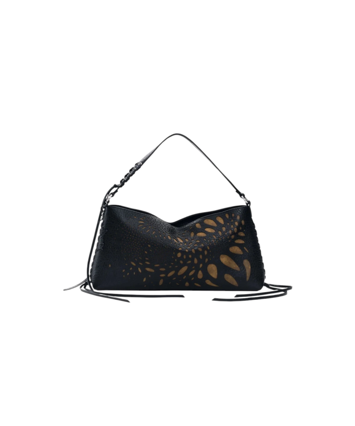Desigual - Γυναικεία Τσάντα Ώμου / Χιαστί Notus Leiria Mini 26WAXP34-2000 Μαύρο
