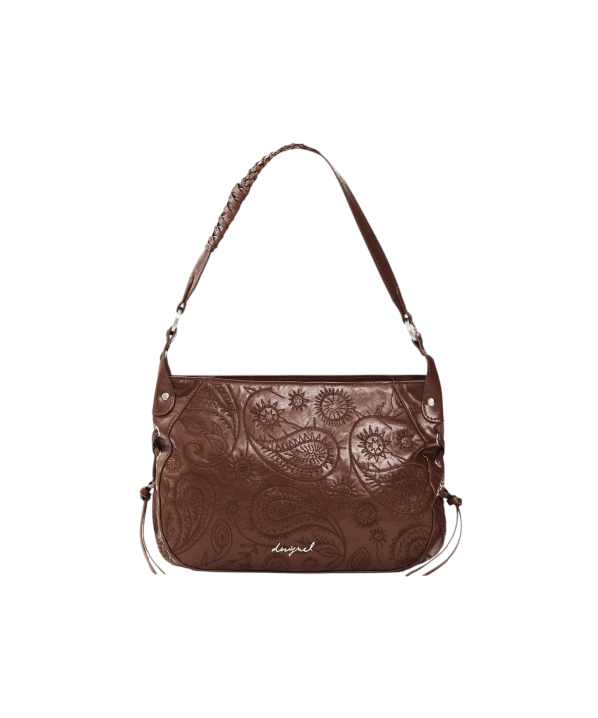 Desigual - Γυναικεία Τσάντα Ώμου / Χιαστί Siroco Quincy 26WAXP90-6011 Καφέ