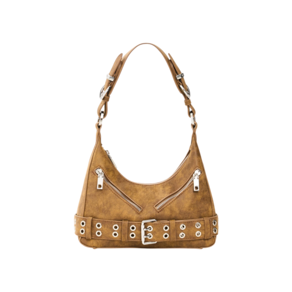 Desigual - Γυναικεία Τσάντα Ώμου / Χιαστί Valentine 26WAXP68-6011 Κάμελ