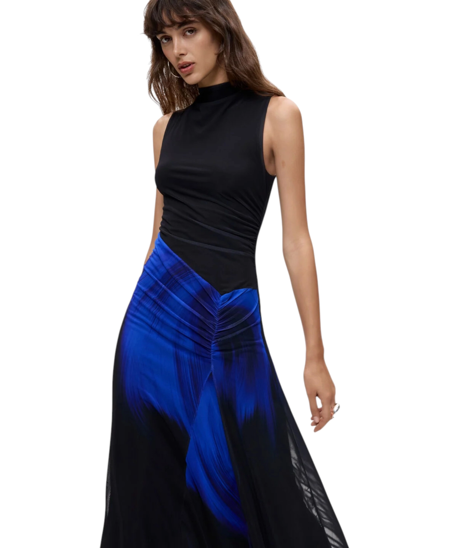 Desigual – Γυναικείο Midi Πλεκτό Φόρεμα Estambul 26WWVK26-5023 Μαύρο Μπλε (5) Desigual - Γυναικείο Midi Πλεκτό Φόρεμα Estambul 26WWVK26-5023 Μαύρο/ Μπλε 26WWVK26-5023