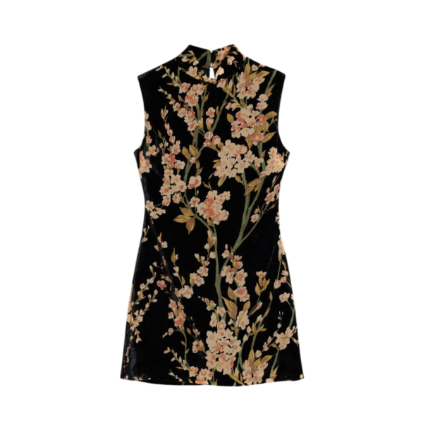 Desigual - Γυναικείο Mini Φόρεμα Gem 26WWVW39-2000 Μαύρο με Σχέδια 26WWVW39-2000