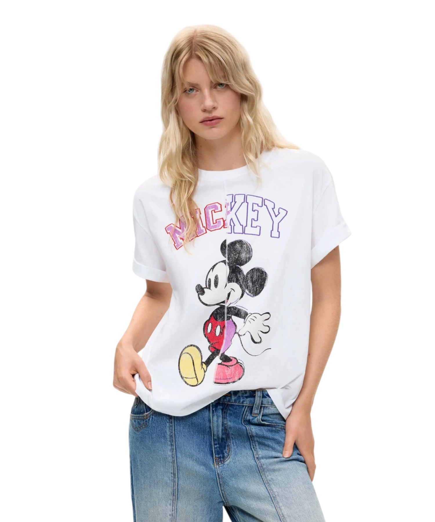 Desigual -Γυναικείο T-Shirt Migmickey 26WWTK59-1000 Λευκό (1) Desigual -Γυναικείο T-Shirt Migmickey 26WWTK59-1000 Λευκό 26WWTK59-1000