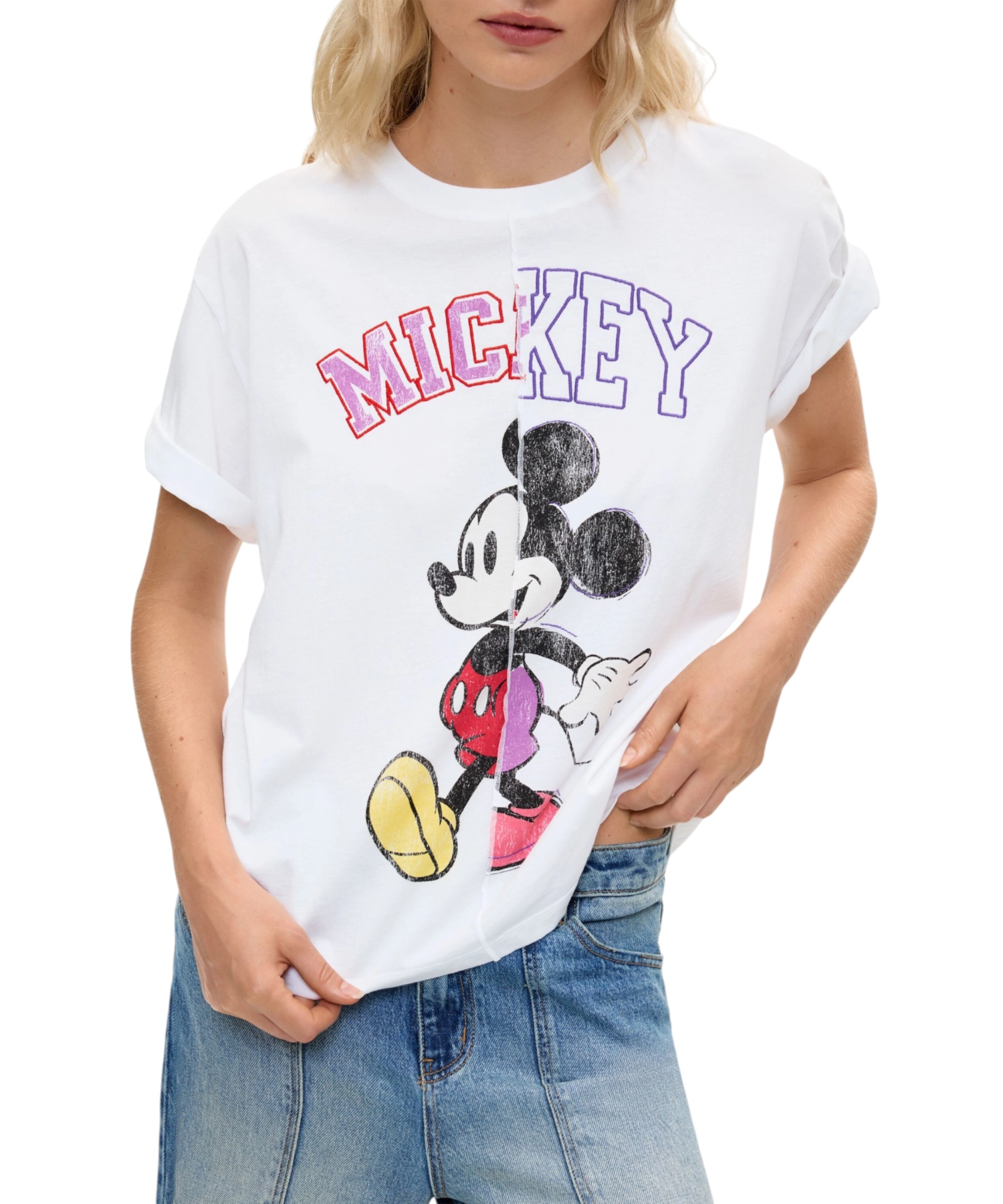 Desigual -Γυναικείο T-Shirt Migmickey 26WWTK59-1000 Λευκό (3) Desigual -Γυναικείο T-Shirt Migmickey 26WWTK59-1000 Λευκό 26WWTK59-1000
