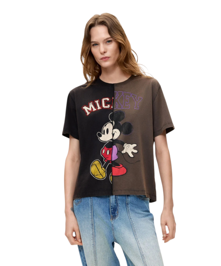 Desigual -Γυναικείο T-Shirt Migmickey 26WWTK59-2002 Ανθρακί