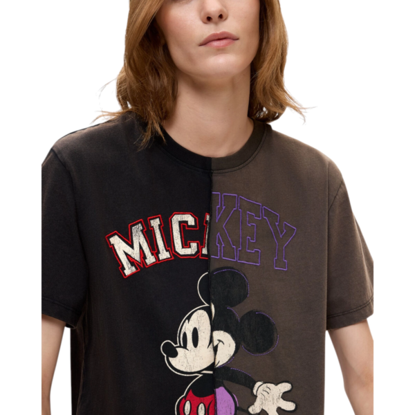 Desigual -Γυναικείο T-Shirt Migmickey 26WWTK59-2002 Ανθρακί 26WWTK59-2002