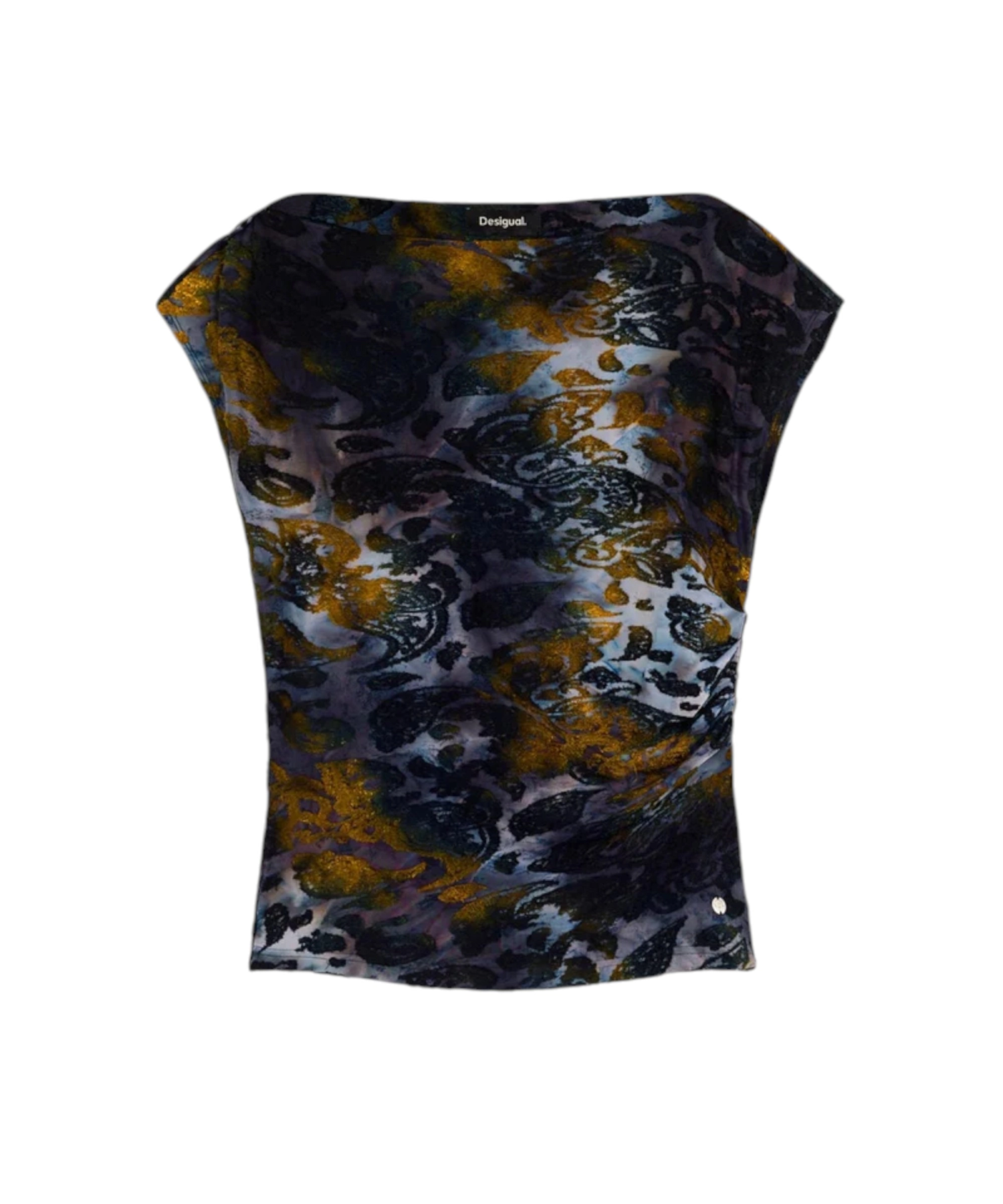 Desigual -Γυναικείο Ασύμμετρο Πλεκτό Τοπ Dublin 26WWTK27-5031 Πολύχρωμο (3) Desigual -Γυναικείο Ασύμμετρο Πλεκτό Τοπ Dublin 26WWTK27-5031 Πολύχρωμο 26WWTK27-5031