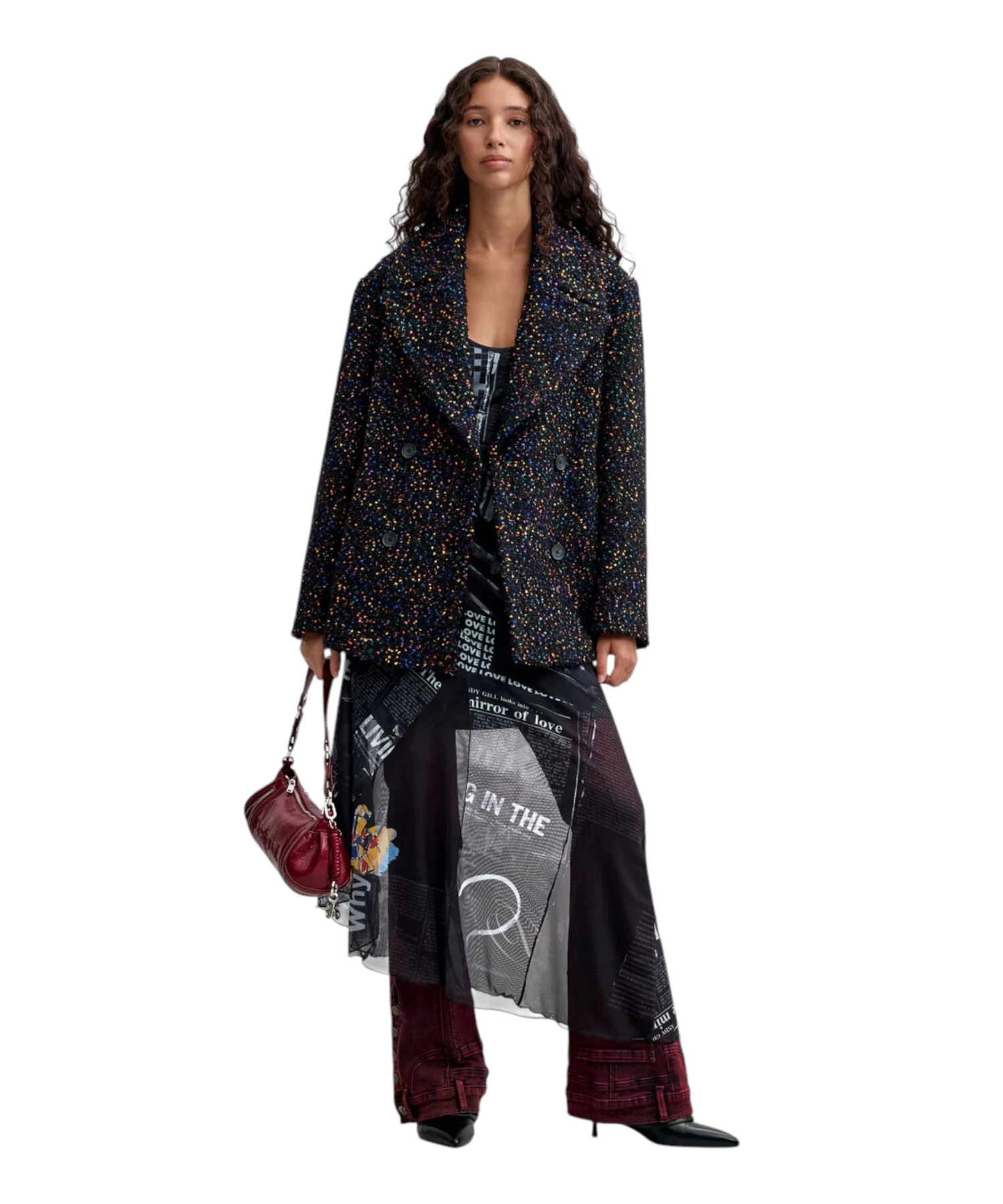 Desigual - Γυναικείο Ημίπαλτο Bottone 26WWEW21-2000 Μαύρο (2) Desigual - Γυναικείο Ημίπαλτο Bottone 26WWEW21-2000 Μαύρο 26WWEW21-2000