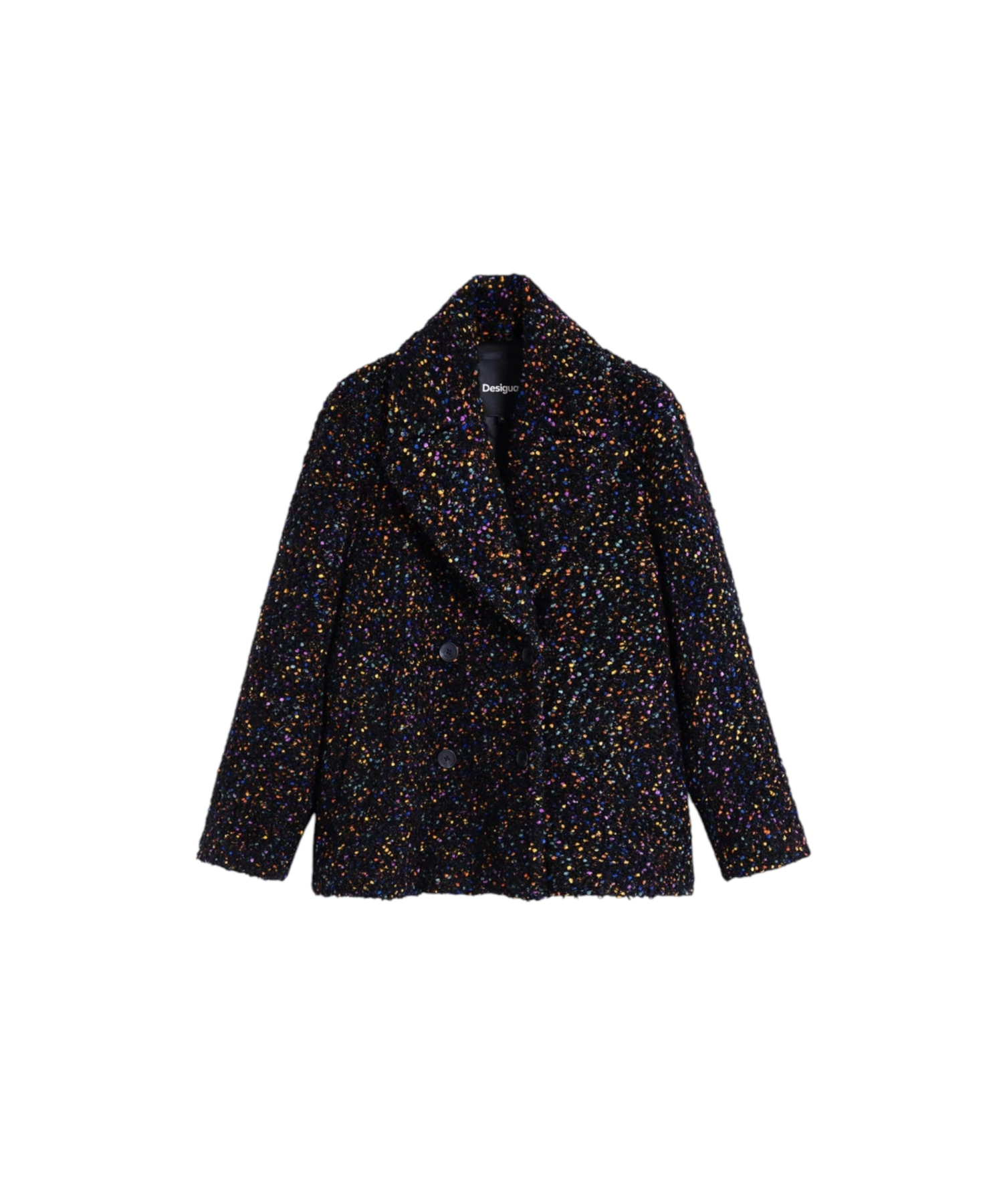 Desigual – Γυναικείο Ημίπαλτο Bottone 26WWEW21-2000 Μαύρο (5) Desigual - Γυναικείο Ημίπαλτο Bottone 26WWEW21-2000 Μαύρο 26WWEW21-2000