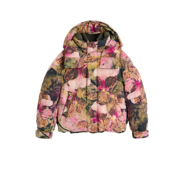 Desigual - Γυναικείο Κοντό Φουσκωτό Μπουφάν Orchid Lacroix 26WWEW04-3021 Πολύχρωμο 26WWEW04-3021