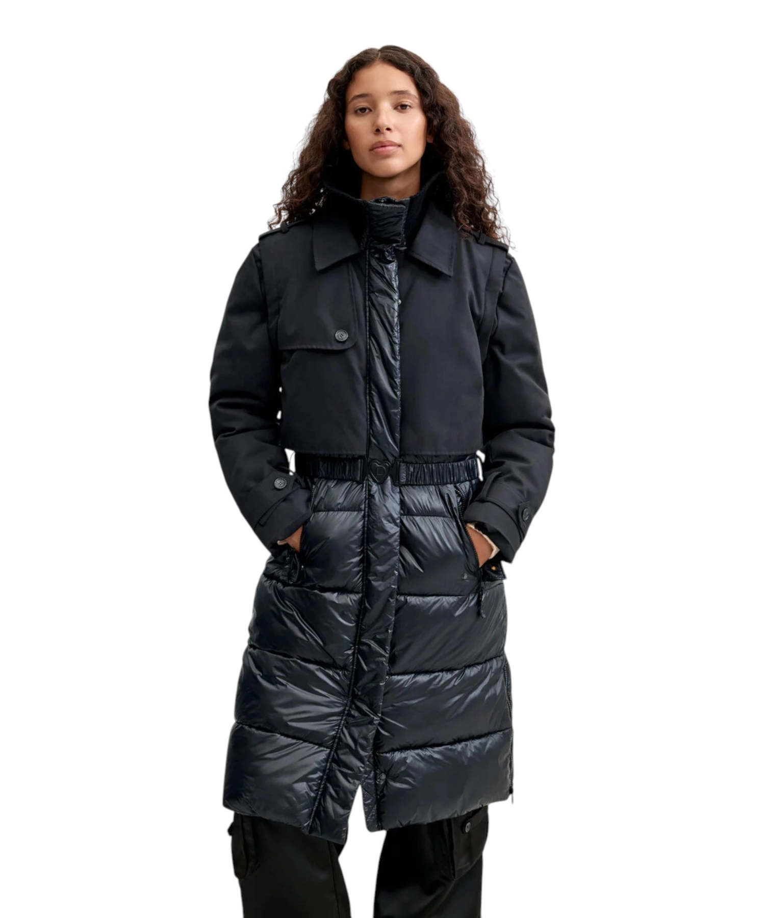 Desigual – Γυναικείο Μακρύ Μπουφάν Marina 26WWEW35-2000 Μαύρο (2) Desigual - Γυναικείο Μακρύ Μπουφάν Marina 26WWEW35-2000 Μαύρο 26WWEW35-2000