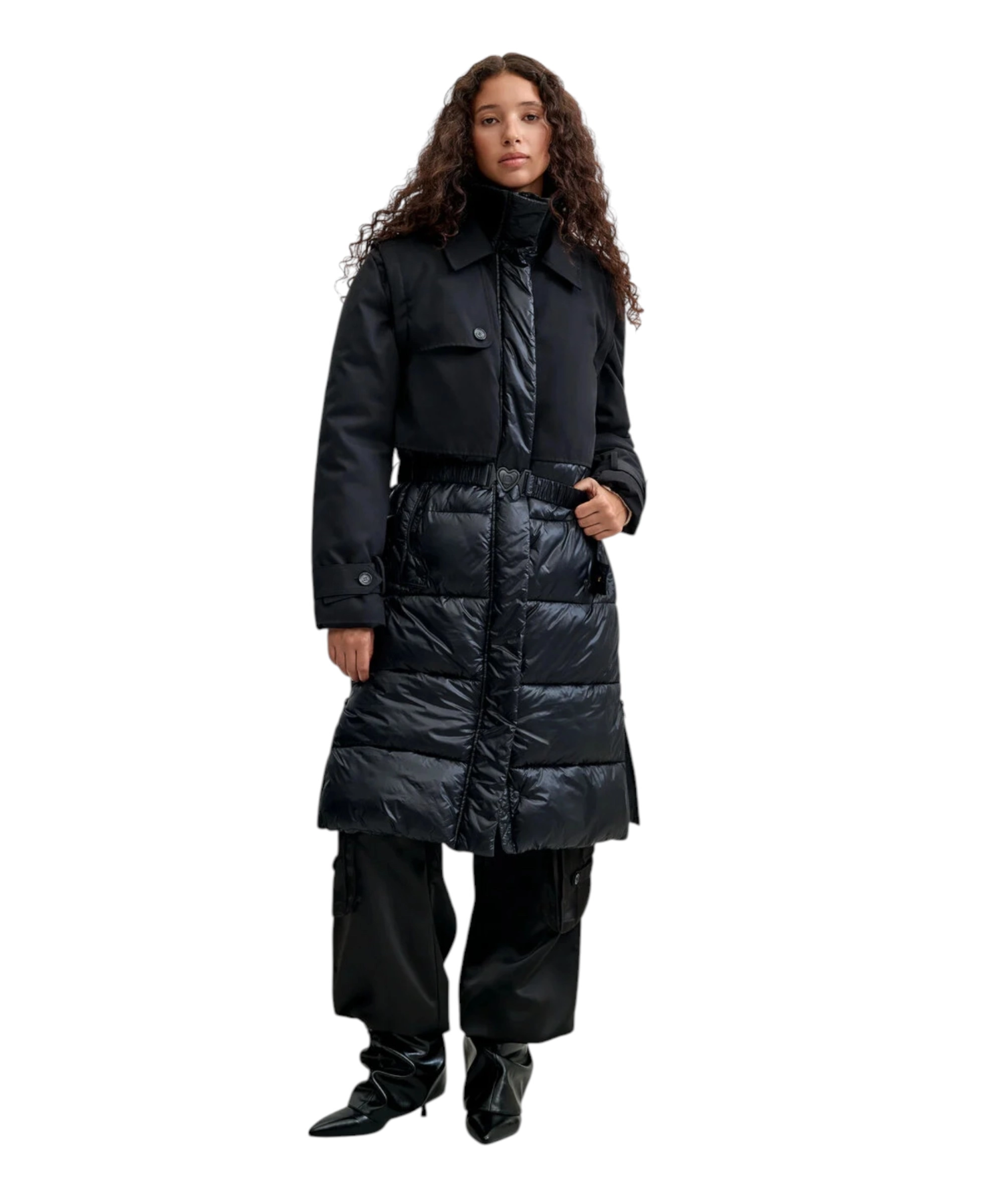 Desigual - Γυναικείο Μακρύ Μπουφάν Marina 26WWEW35-2000 Μαύρο (6) Desigual - Γυναικείο Μακρύ Μπουφάν Marina 26WWEW35-2000 Μαύρο 26WWEW35-2000
