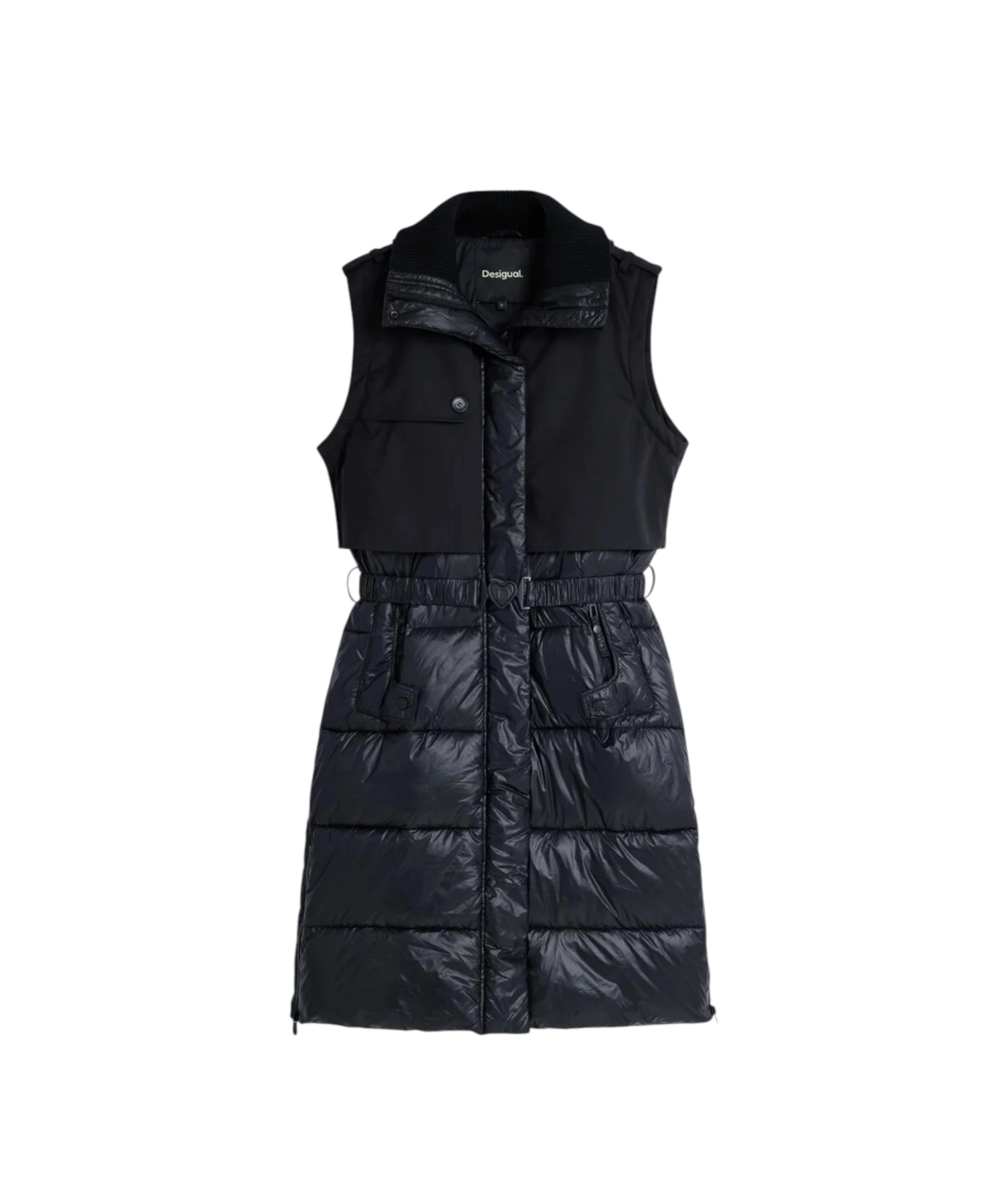 Desigual – Γυναικείο Μακρύ Μπουφάν Marina 26WWEW35-2000 Μαύρο (8) Desigual - Γυναικείο Μακρύ Μπουφάν Marina 26WWEW35-2000 Μαύρο 26WWEW35-2000