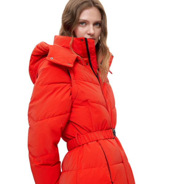 Desigual - Γυναικείο Μακρύ Φουσκωτό Μπουφάν Miltien 26WWEW52-7002 Πορτοκαλί 26WWEW52-7002