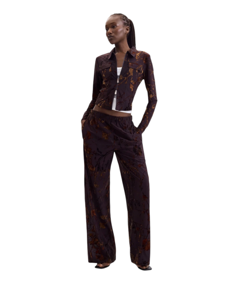 Desigual - Γυναικείο Παντελόνι Bucarest 26WWPK03-6000 Καφέ