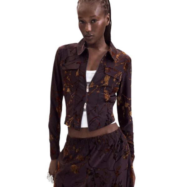 Desigual - Γυναικείο Παντελόνι Bucarest 26WWPK03-6000 Καφέ 26WWPK03-6000