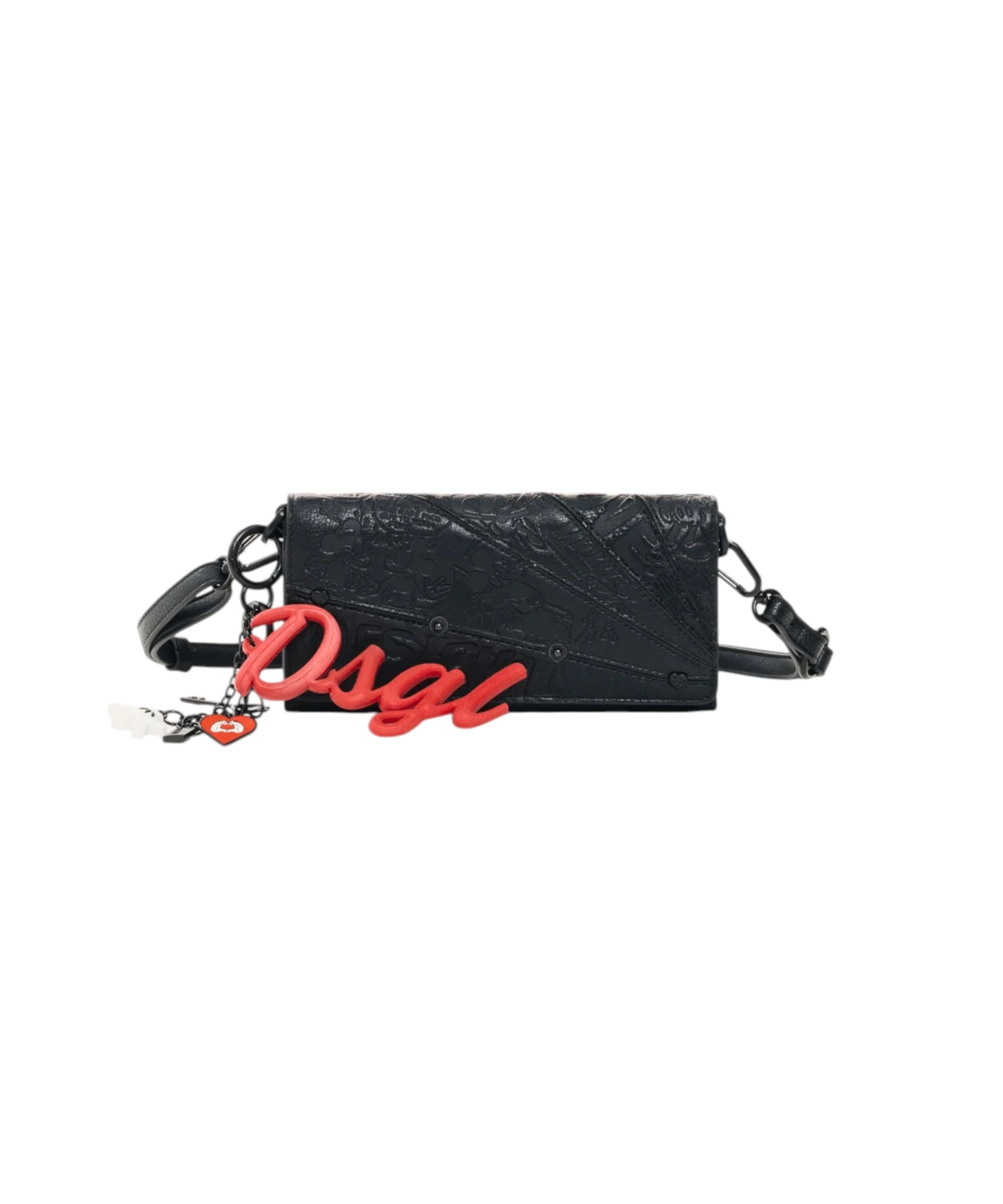 Desigual - Γυναικείο Πορτοφόλι Τσαντάκι Mone All Mickey Julia 26WAYP21-2000 Μαύρο (1) Desigual - Γυναικείο Πορτοφόλι / Τσαντάκι Mone All Mickey Julia 26WAYP21-2000 Μαύρο 26WAYP21-2000
