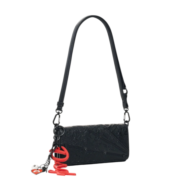 Desigual - Γυναικείο Πορτοφόλι / Τσαντάκι Mone All Mickey Julia 26WAYP21-2000 Μαύρο 26WAYP21-2000