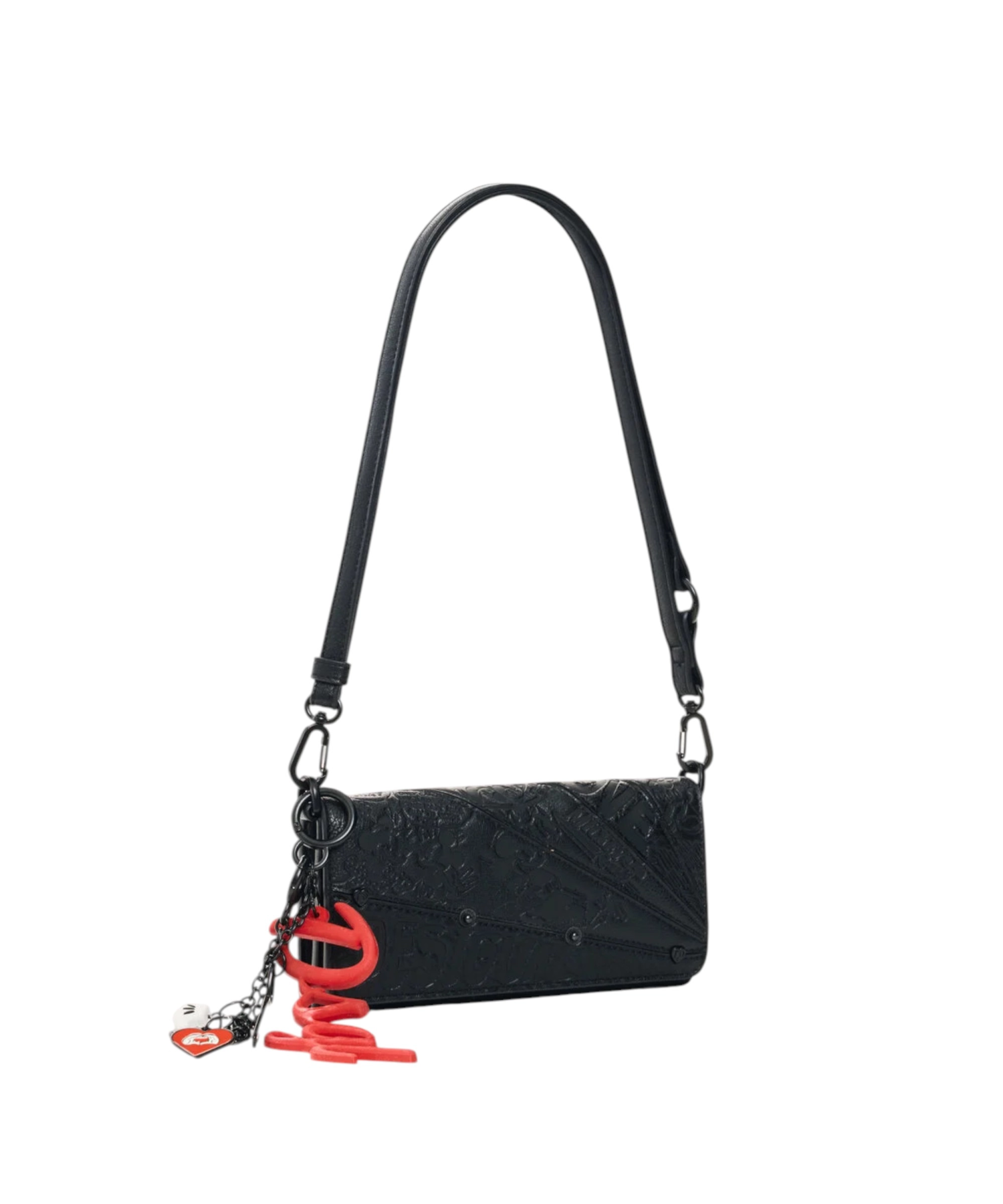 Desigual – Γυναικείο Πορτοφόλι Τσαντάκι Mone All Mickey Julia 26WAYP21-2000 Μαύρο (2) Desigual - Γυναικείο Πορτοφόλι / Τσαντάκι Mone All Mickey Julia 26WAYP21-2000 Μαύρο 26WAYP21-2000