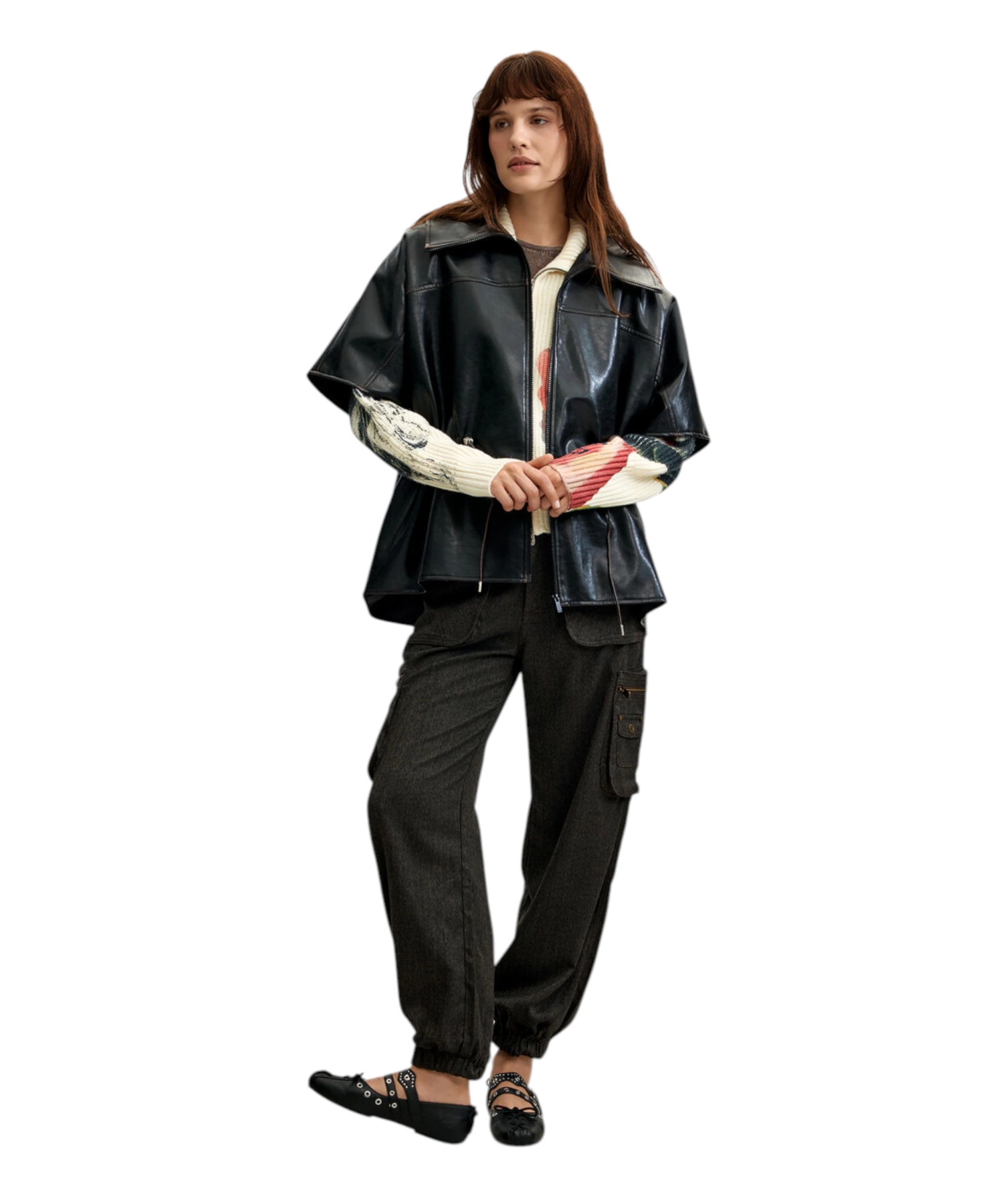 Desigual – Γυναικείο Πόντσο Richmond 26WAIP02-2000 Μαύρο (1) Desigual - Γυναικείο Πόντσο Richmond 26WAIP02-2000 Μαύρο 26WAIP02-2000