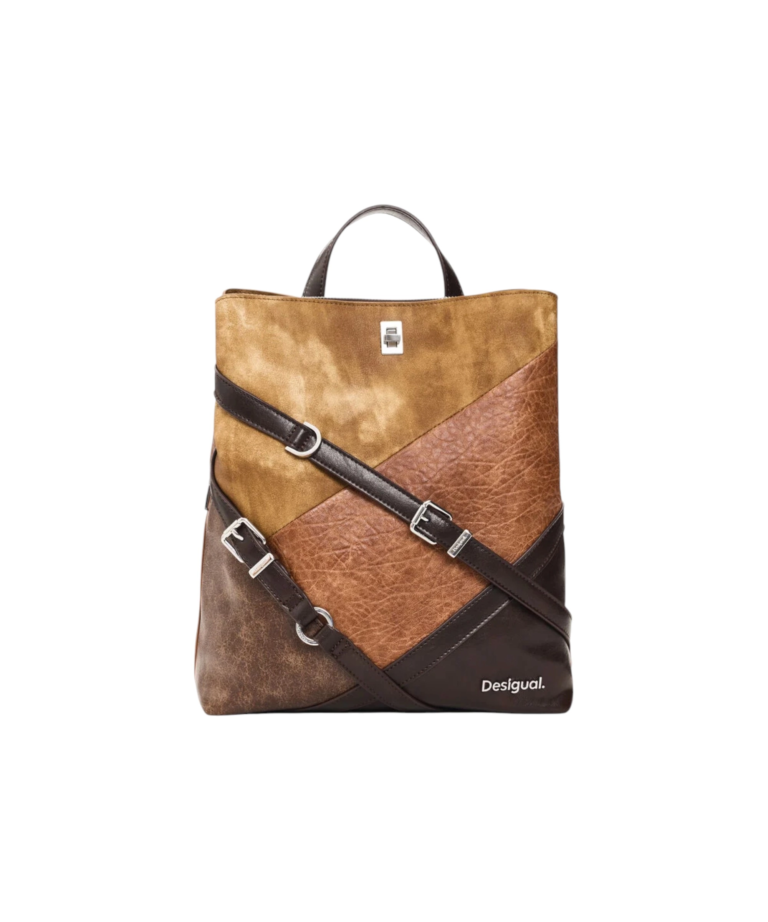 Desigual - Γυναικείο Σακίδιο Πλάτης Aurea Sumy Straight 26WAKP31-6009 Καφέ