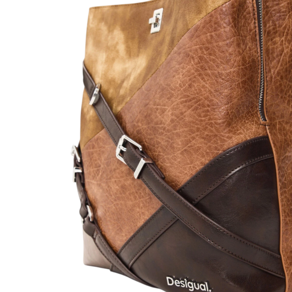 Desigual - Γυναικείο Σακίδιο Πλάτης Aurea Sumy Straight 26WAKP31-6009 Καφέ 26WAKP31-6009