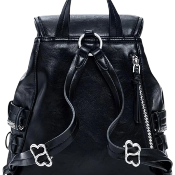 Desigual - Γυναικείο Σακίδιο Πλάτης Gala Tuna Mini 26WAKP09-2000 Μαύρο 26WAKP09-2000