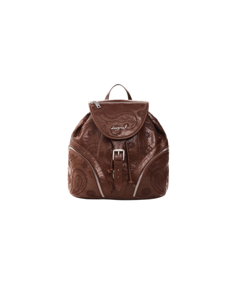 Desigual - Γυναικείο Σακίδιο Πλάτης Siroco Tula Mini Straight 26WAKP26-6011 Καφέ
