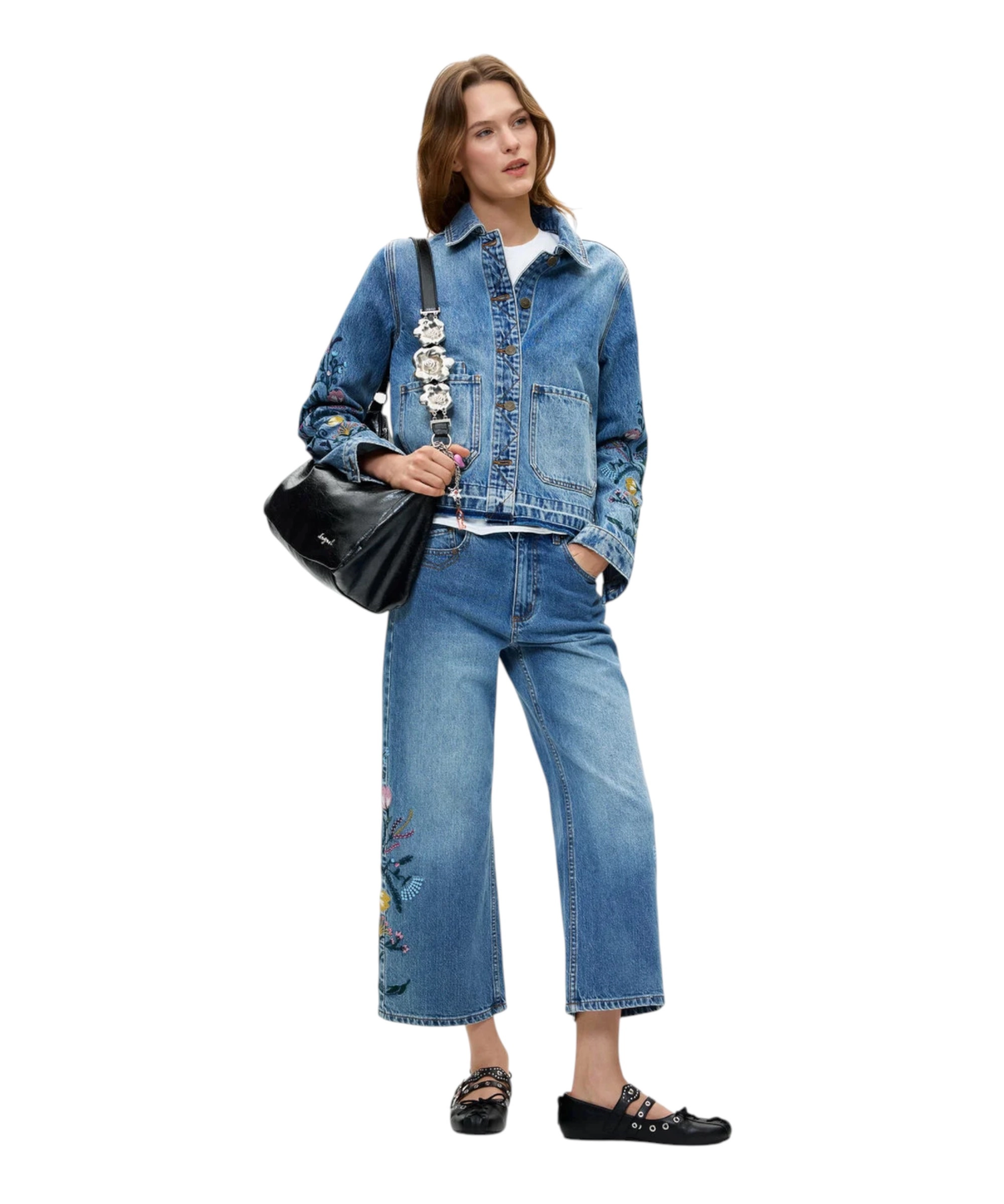 Desigual - Γυναικείο Τζιν Παντελόνι Bridget 26WWDD16-5053 Μπλε (1) Desigual - Γυναικείο Τζιν Παντελόνι Bridget 26WWDD16-5053 Μπλε 26WWDD16-5053