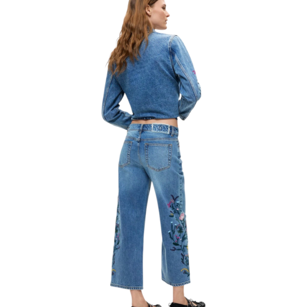 Desigual - Γυναικείο Τζιν Παντελόνι Bridget 26WWDD16-5053 Μπλε 26WWDD16-5053
