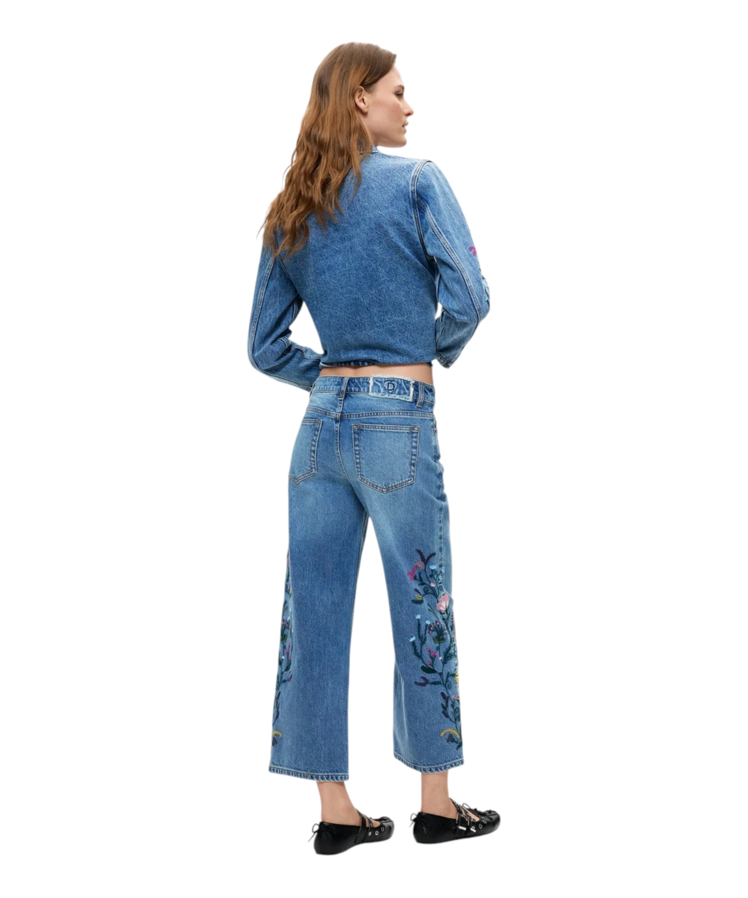 Desigual – Γυναικείο Τζιν Παντελόνι Bridget 26WWDD16-5053 Μπλε (4) Desigual - Γυναικείο Τζιν Παντελόνι Bridget 26WWDD16-5053 Μπλε 26WWDD16-5053