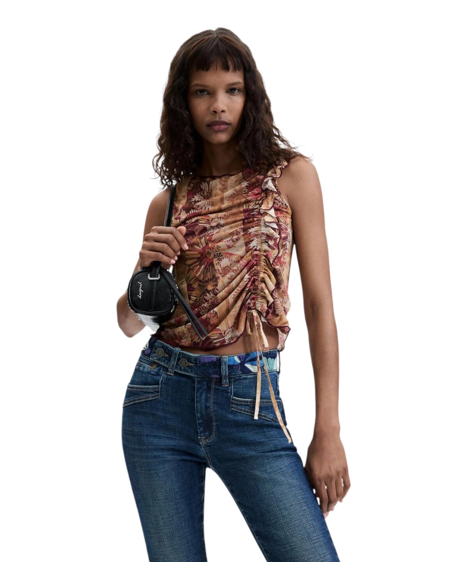 Desigual – Γυναικείο Τζιν Παντελόνι Hipbelt 26WWDD21-5053 Μπλε (3) Desigual - Γυναικείο Τζιν Παντελόνι Hipbelt 26WWDD21-5053 Μπλε 26WWDD21-5053