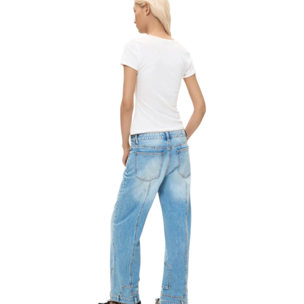 Desigual - Γυναικείο Τζιν Παντελόνι Invert 26WWDD17-5053 Γαλάζιο 26WWDD17-5053