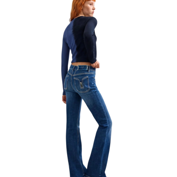 Desigual - Γυναικείο Τζιν Παντελόνι Jeans Lindsay 26WWDD18-5008 Μπλε 26WWDD18-5008