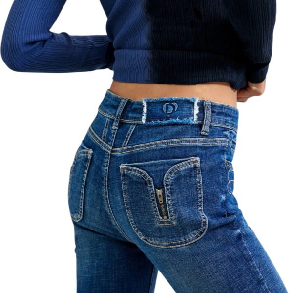 Desigual - Γυναικείο Τζιν Παντελόνι Jeans Lindsay 26WWDD18-5008 Μπλε 26WWDD18-5008