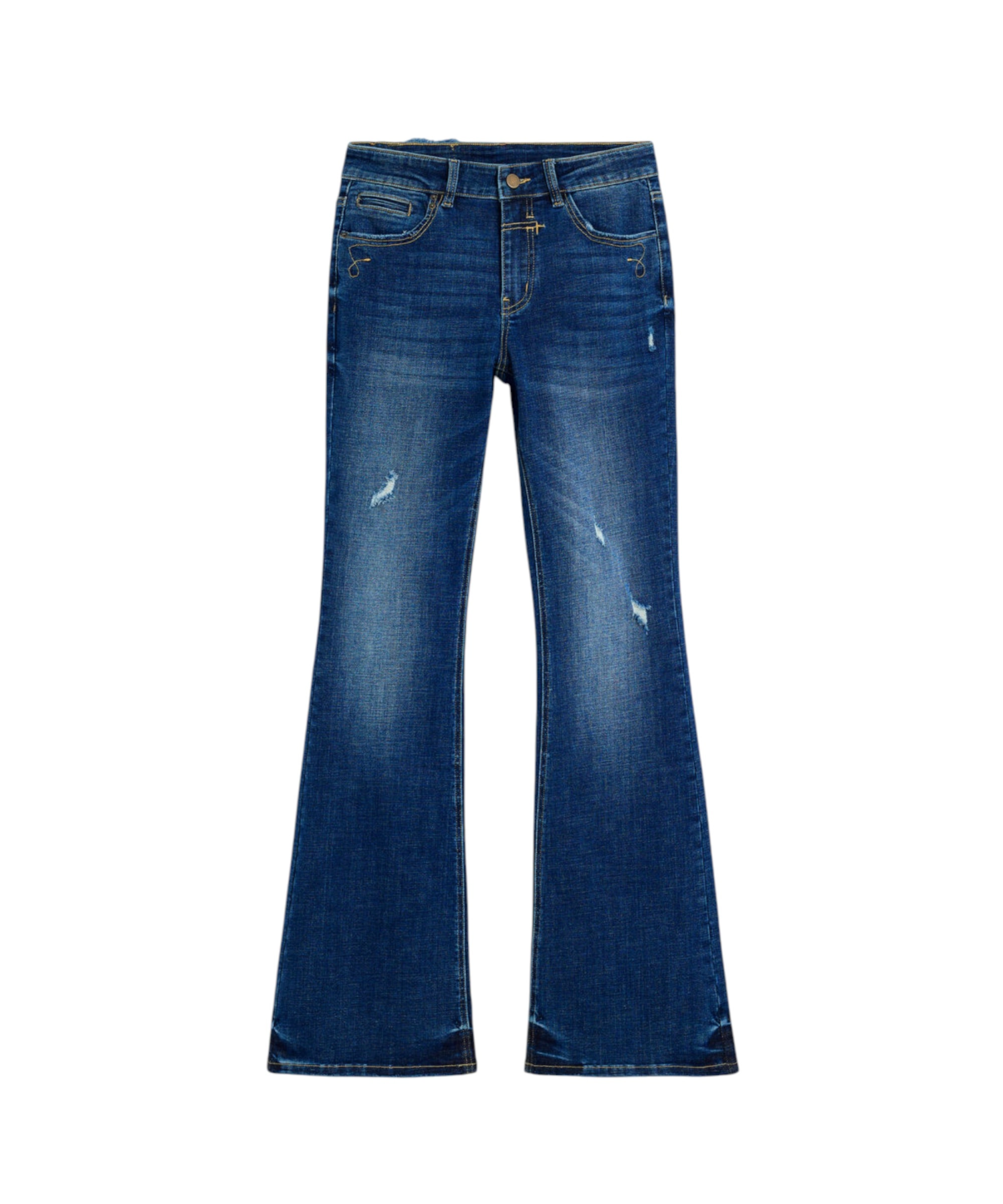 Desigual – Γυναικείο Τζιν Παντελόνι Jeans Lindsay 26WWDD18-5008 Μπλε (6) Desigual - Γυναικείο Τζιν Παντελόνι Jeans Lindsay 26WWDD18-5008 Μπλε 26WWDD18-5008