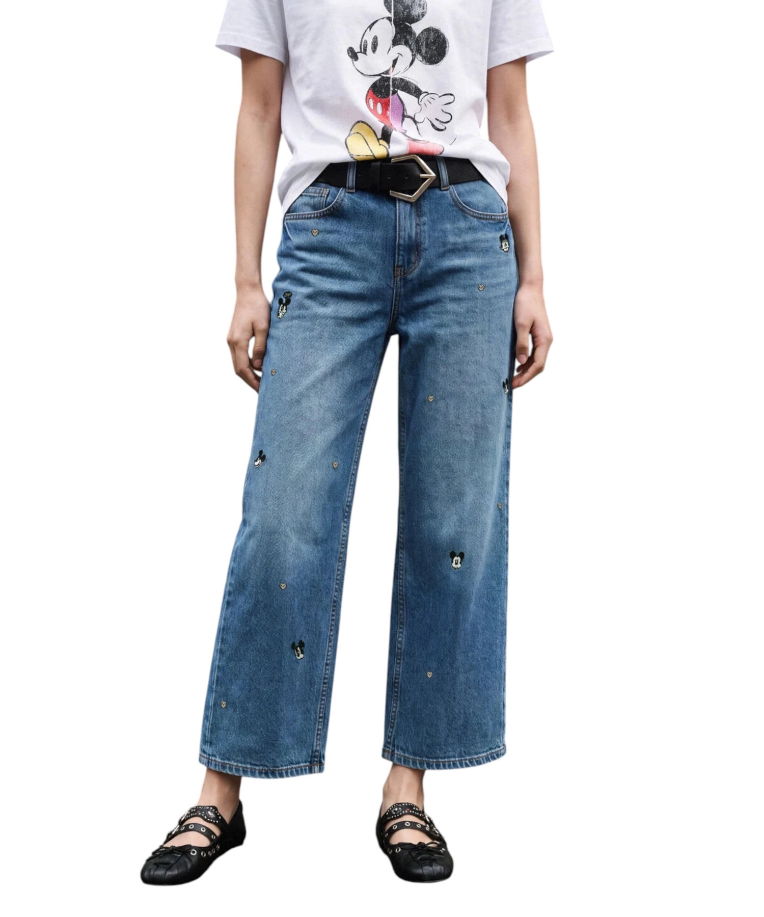 Desigual - Γυναικείο Τζιν Παντελόνι Mickeymini 26WWDD09-5007 Μπλε (2) Desigual - Γυναικείο Τζιν Παντελόνι Mickeymini 26WWDD09-5007 Μπλε 26WWDD09-5007