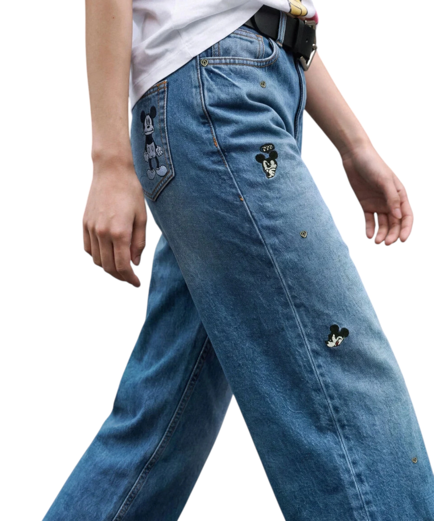 Desigual – Γυναικείο Τζιν Παντελόνι Mickeymini 26WWDD09-5007 Μπλε (3) Desigual - Γυναικείο Τζιν Παντελόνι Mickeymini 26WWDD09-5007 Μπλε 26WWDD09-5007