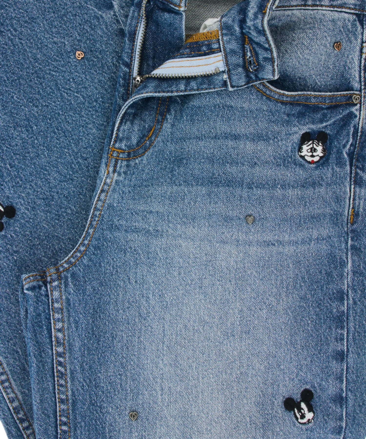 Desigual – Γυναικείο Τζιν Παντελόνι Mickeymini 26WWDD09-5007 Μπλε (5) Desigual - Γυναικείο Τζιν Παντελόνι Mickeymini 26WWDD09-5007 Μπλε 26WWDD09-5007
