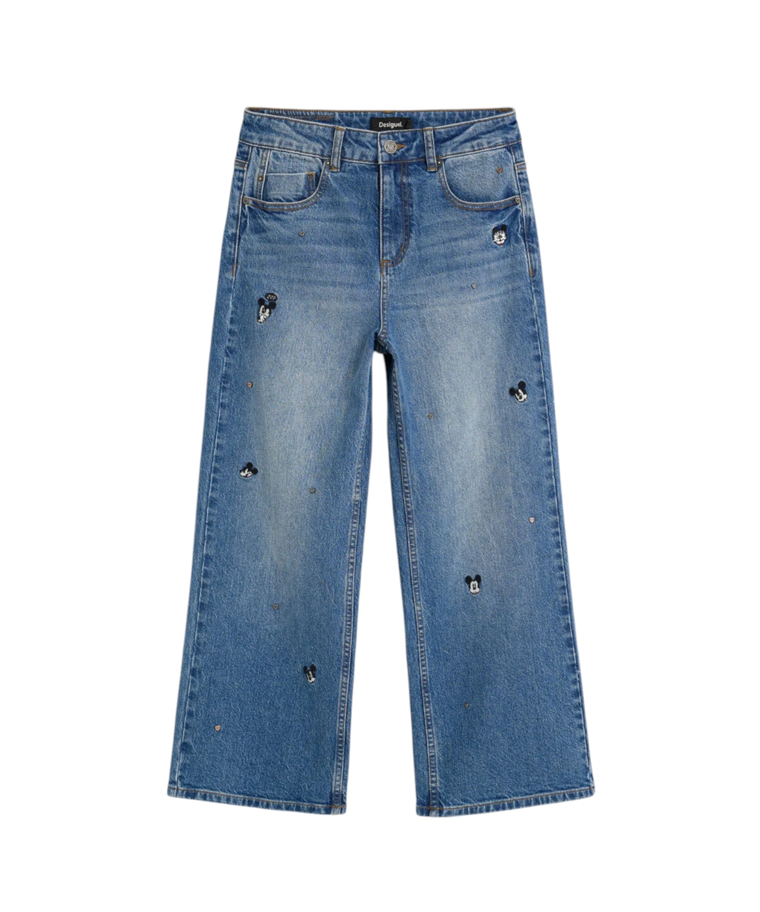 Desigual – Γυναικείο Τζιν Παντελόνι Mickeymini 26WWDD09-5007 Μπλε (6) Desigual - Γυναικείο Τζιν Παντελόνι Mickeymini 26WWDD09-5007 Μπλε 26WWDD09-5007
