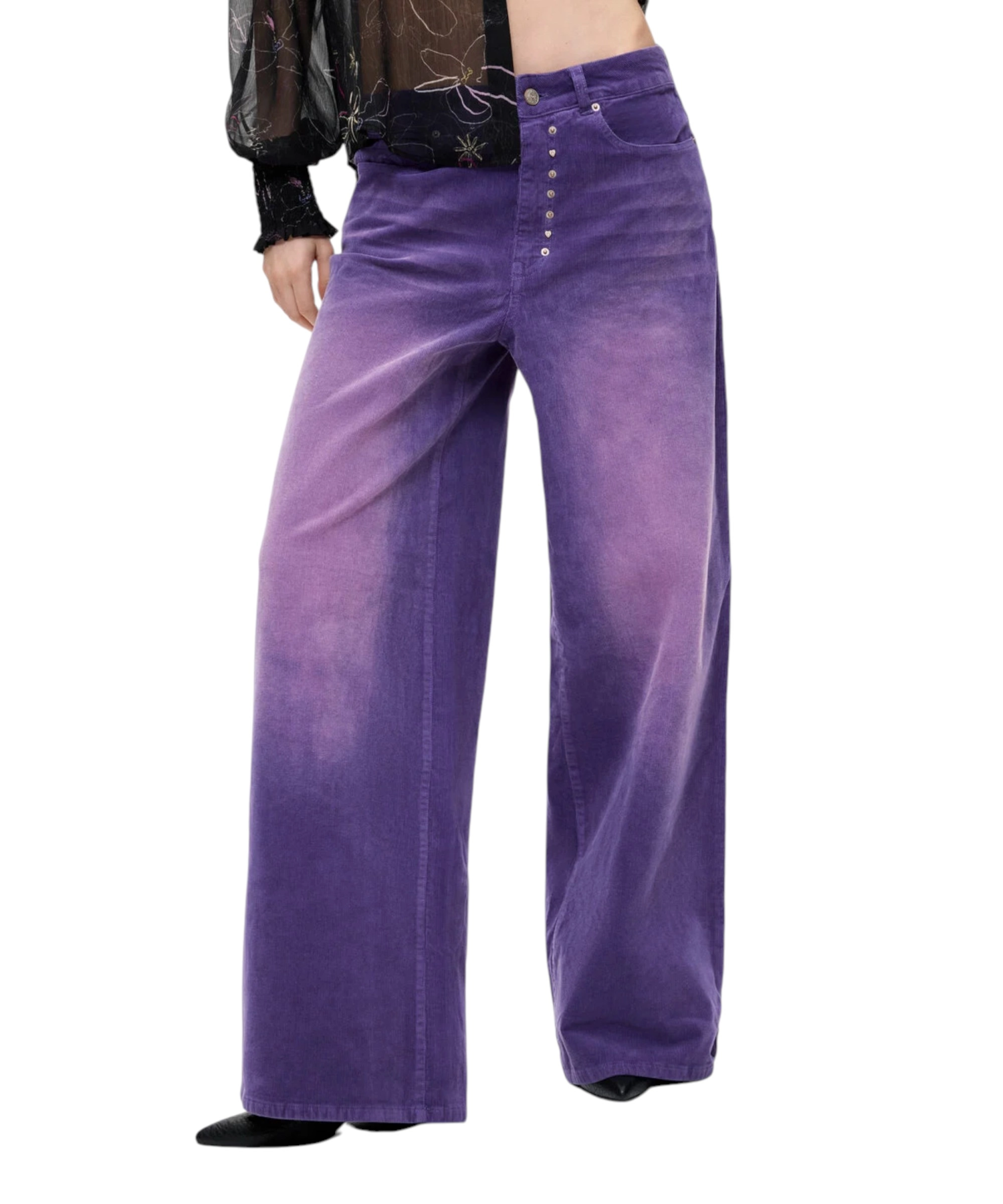 Desigual - Γυναικείο Τζιν Παντελόνι Ref Porly 26WWPW19-3011 Μωβ (2) Desigual - Γυναικείο Τζιν Παντελόνι Ref Porly 26WWPW19-3011 Μωβ 26WWPW19-3011