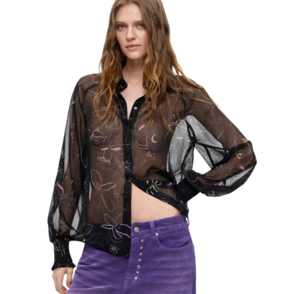 Desigual - Γυναικείο Τζιν Παντελόνι Ref Porly 26WWPW19-3011 Μωβ 26WWPW19-3011