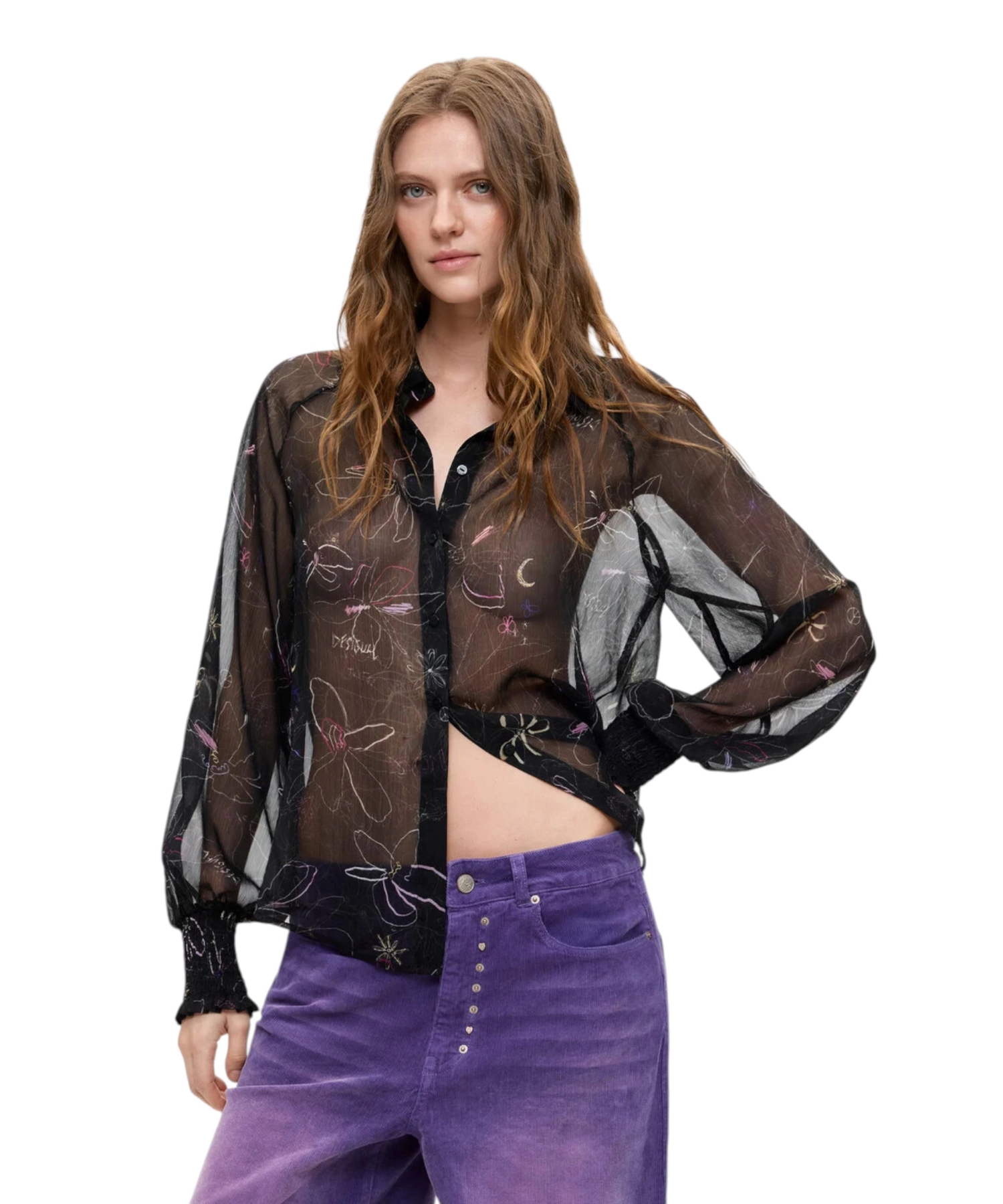 Desigual – Γυναικείο Τζιν Παντελόνι Ref Porly 26WWPW19-3011 Μωβ (3) Desigual - Γυναικείο Τζιν Παντελόνι Ref Porly 26WWPW19-3011 Μωβ 26WWPW19-3011