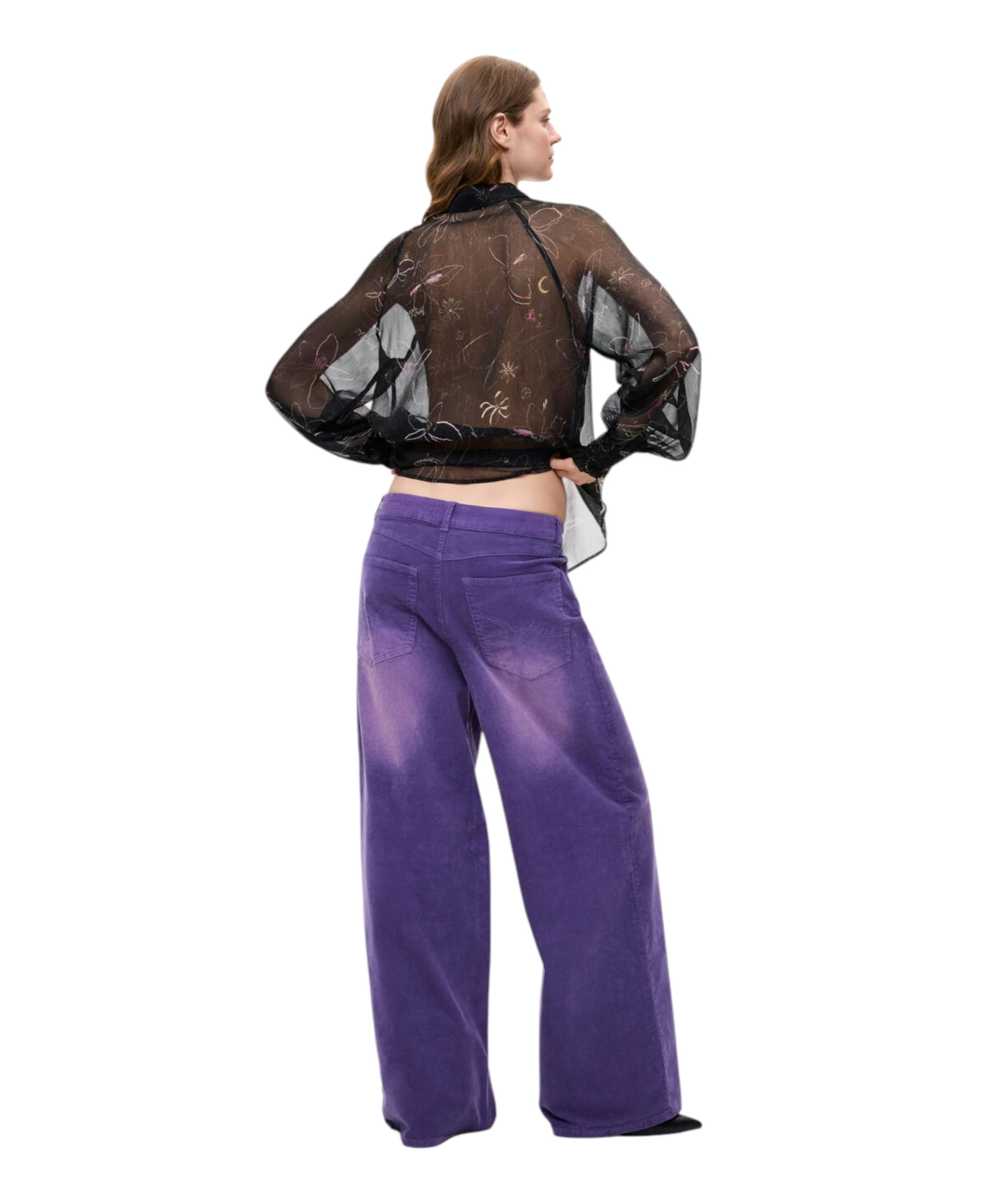 Desigual – Γυναικείο Τζιν Παντελόνι Ref Porly 26WWPW19-3011 Μωβ (4) Desigual - Γυναικείο Τζιν Παντελόνι Ref Porly 26WWPW19-3011 Μωβ 26WWPW19-3011