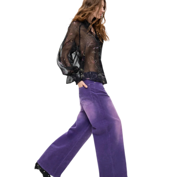 Desigual - Γυναικείο Τζιν Παντελόνι Ref Porly 26WWPW19-3011 Μωβ 26WWPW19-3011